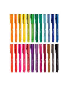 Caneta Fine Pen com 24 cores Faber Castell